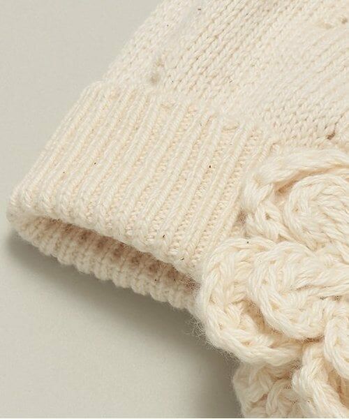 sense of wonder / センス オブ ワンダー ニットキャップ | 【オーガニック】フラワー帽子 | 詳細3