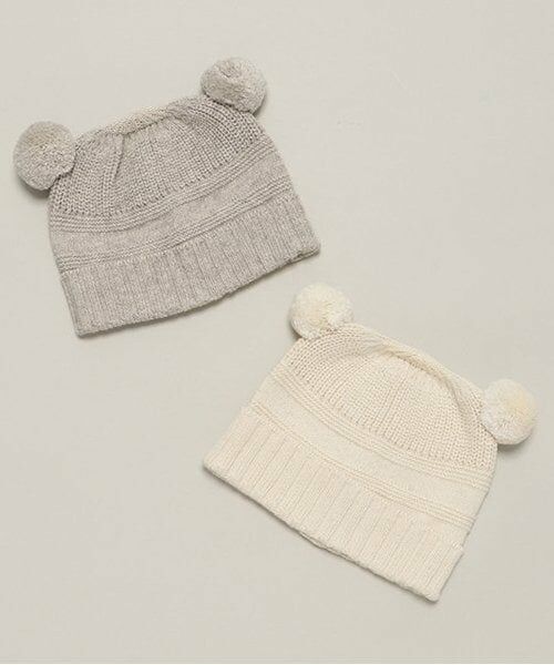 sense of wonder / センス オブ ワンダー ニットキャップ | 【オーガニック】ボンボン帽子 | 詳細4