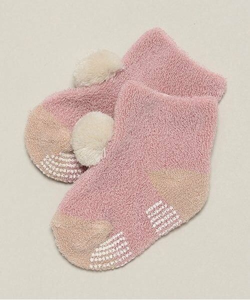 sense of wonder / センス オブ ワンダー ソックス | ベビーパイルソックス（ピンク）