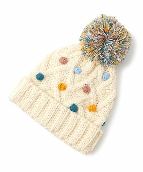 sense of wonder / センス オブ ワンダー ニットキャップ | ポコポコニット帽子（ECRU(キナリ)）