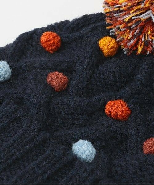 sense of wonder / センス オブ ワンダー ニットキャップ | ポコポコニット帽子 | 詳細3