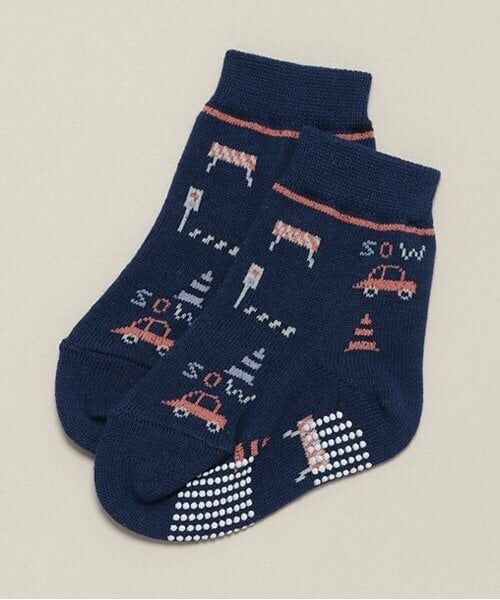 sense of wonder / センス オブ ワンダー ソックス | Boy's車ソックス（紺）