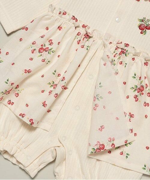 sense of wonder / センス オブ ワンダー ロンパース | 野イチゴ長袖ロンパース | 詳細6