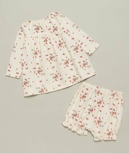 sense of wonder / センス オブ ワンダー ベビー・キッズウエア | 【オーガニック】野イチゴワンピーススーツ | 詳細1