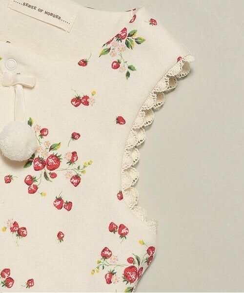 sense of wonder / センス オブ ワンダー ベビー・キッズウエア | 【オーガニック】野イチゴベスト | 詳細3