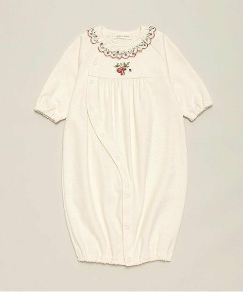 sense of wonder / センス オブ ワンダー ロンパース | 野イチゴシシュウ2WAYオール（ECRU(キナリ)）