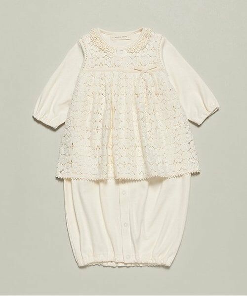 sense of wonder / センス オブ ワンダー ロンパース | アイリッシュ2WAYオール（ECRU(キナリ)）