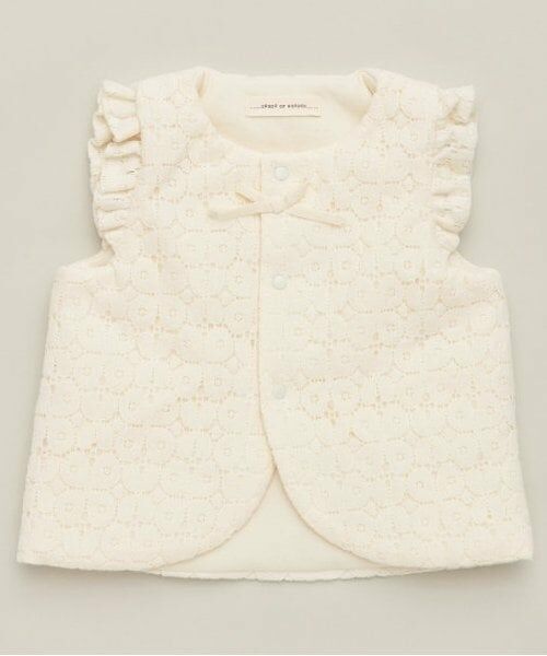 sense of wonder / センス オブ ワンダー ベビー・キッズウエア | 【オーガニック】アイリッシュベスト（ECRU(キナリ)）