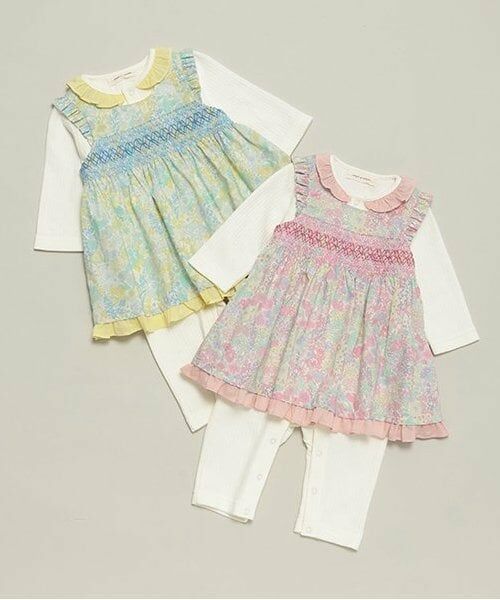 sense of wonder / センス オブ ワンダー ロンパース | マーガレットアニーエプロン付カバーオール | 詳細11