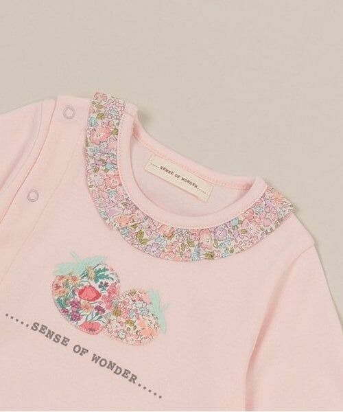 sense of wonder / センス オブ ワンダー ロンパース | リバティイチゴ2WAYオール | 詳細3