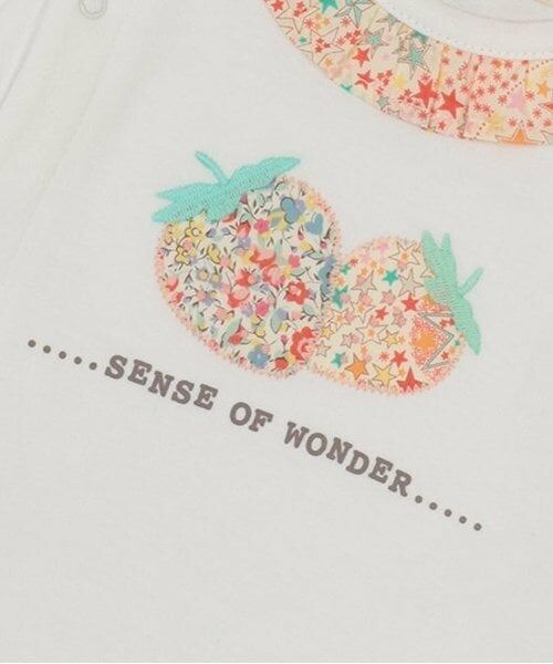 sense of wonder / センス オブ ワンダー ロンパース | リバティイチゴ2WAYオール | 詳細7