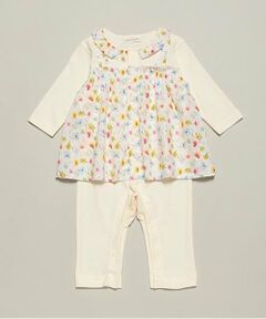 sense of wonder / センス オブ ワンダー ロンパース | 小花柄レイヤードカバーオール