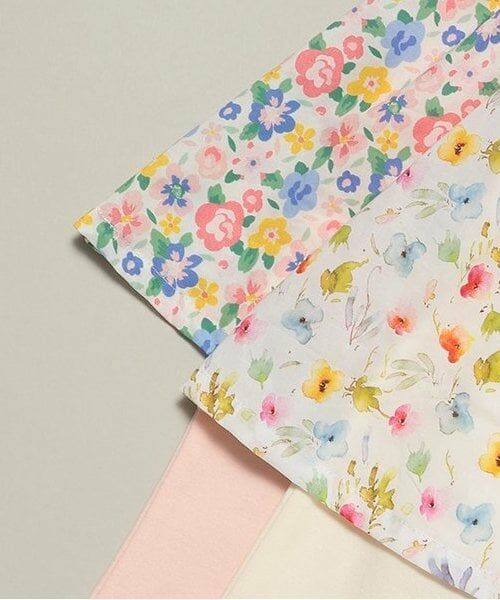 sense of wonder / センス オブ ワンダー ロンパース | 小花柄レイヤードカバーオール | 詳細4