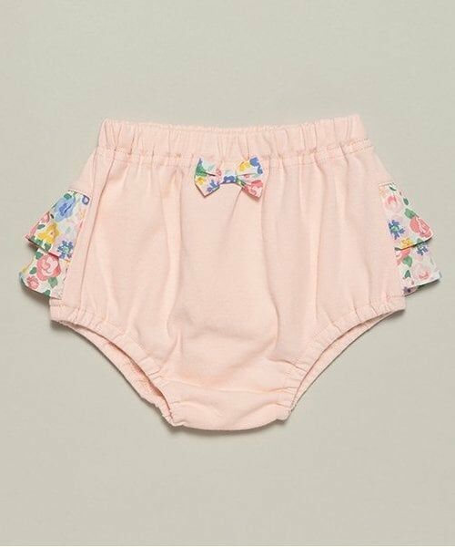 sense of wonder / センス オブ ワンダー ベビー・キッズウエア | 小花柄フリルブルマー（ピンク）