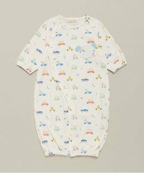 sense of wonder / センス オブ ワンダー ロンパース | Animal Drive2WAYオール（ECRU(キナリ)）