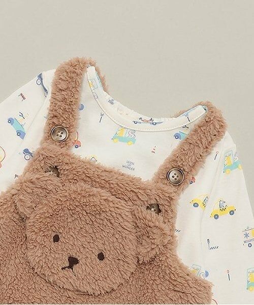 sense of wonder / センス オブ ワンダー ベビー・キッズウエア | Animal Driveサロペットスーツ | 詳細3