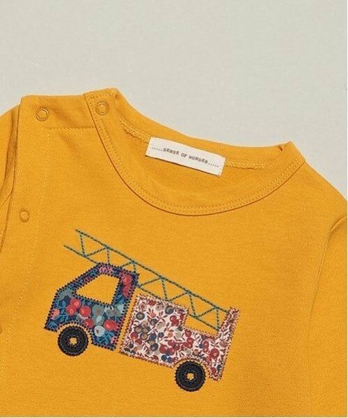 sense of wonder / センス オブ ワンダー ロンパース | リバティ働くクルマカバーオール | 詳細2