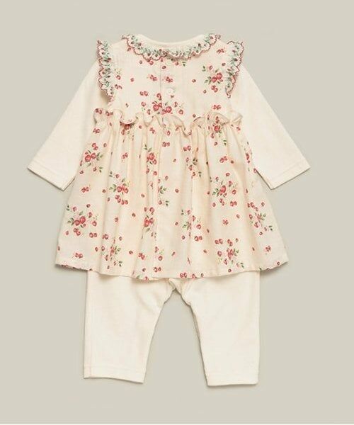 sense of wonder / センス オブ ワンダー ロンパース | 【オーガニック】野イチゴエプロン付カバーオール | 詳細1