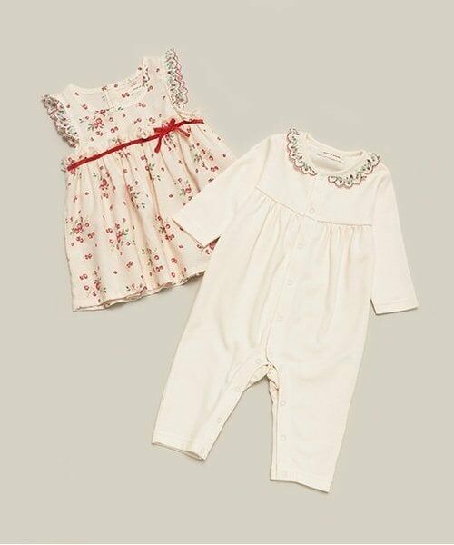 sense of wonder / センス オブ ワンダー ロンパース | 【オーガニック】野イチゴエプロン付カバーオール | 詳細2