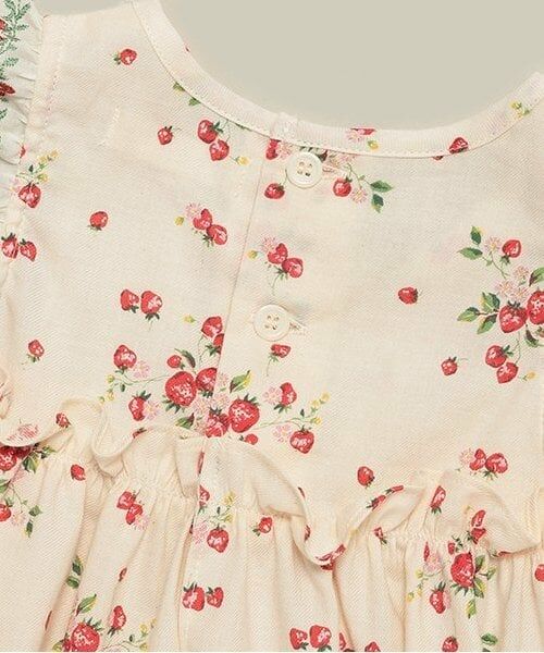 sense of wonder / センス オブ ワンダー ロンパース | 【オーガニック】野イチゴエプロン付カバーオール | 詳細6