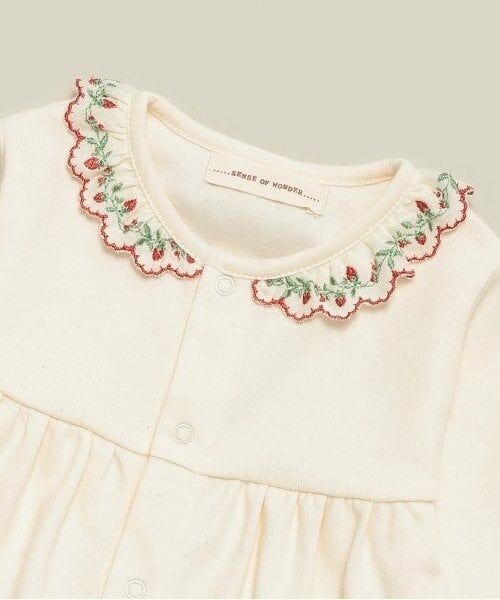 sense of wonder / センス オブ ワンダー ロンパース | 【オーガニック】野イチゴエプロン付カバーオール | 詳細7