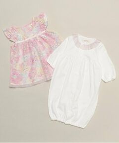 sense of wonder / センス オブ ワンダー ロンパース | フラワーレースエプロン付2WAYオール