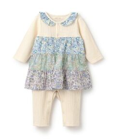 sense of wonder / センス オブ ワンダー ロンパース | リバティファブリックティアードカバーオール