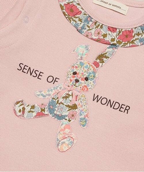 sense of wonder / センス オブ ワンダー ロンパース | リバティうさくまカバーオール | 詳細3