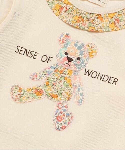 sense of wonder / センス オブ ワンダー ロンパース | リバティうさくまカバーオール | 詳細4