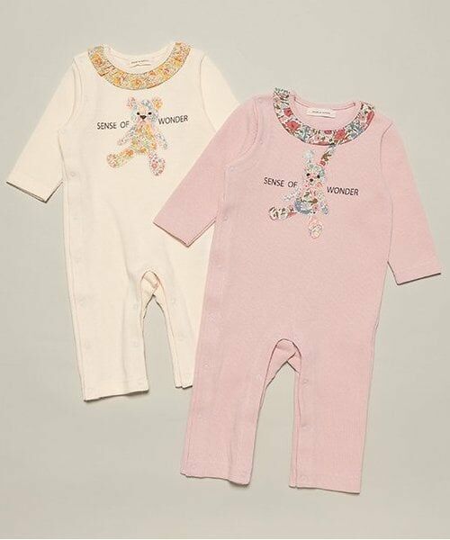 sense of wonder / センス オブ ワンダー ロンパース | リバティうさくまカバーオール | 詳細9