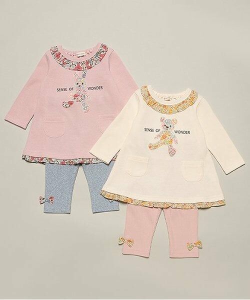 sense of wonder / センス オブ ワンダー ベビー・キッズウエア | リバティうさくまワンピーススーツ | 詳細14