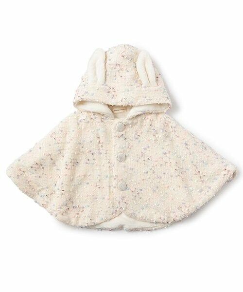 sense of wonder / センス オブ ワンダー ベビー・キッズウエア | キャンディネップマント（オフ ホワイト）