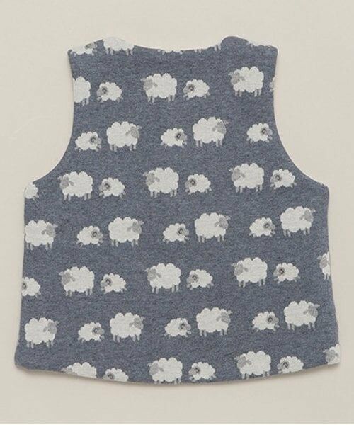 sense of wonder / センス オブ ワンダー ベビー・キッズウエア | 【オーガニック】ジャカードベスト | 詳細1