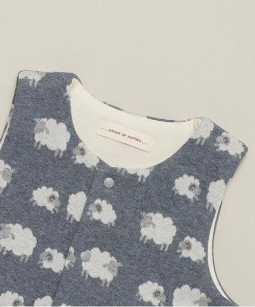sense of wonder / センス オブ ワンダー ベビー・キッズウエア | 【オーガニック】ジャカードベスト | 詳細2
