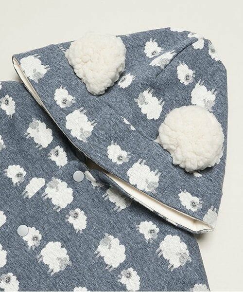 sense of wonder / センス オブ ワンダー ベビー・キッズウエア | 【オーガニック】ジャカードマント | 詳細2