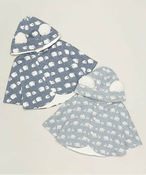 sense of wonder / センス オブ ワンダー ベビー・キッズウエア | 【オーガニック】ジャカードマント | 詳細7