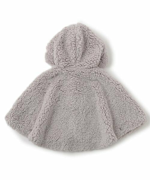 sense of wonder / センス オブ ワンダー ベビー・キッズウエア | モコモコフードつきマント | 詳細1