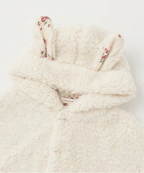 sense of wonder / センス オブ ワンダー ベビー・キッズウエア | モコモコフードつきマント | 詳細2