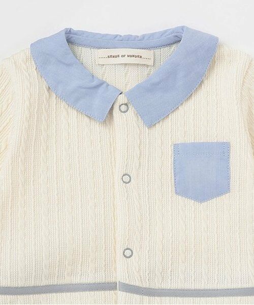 sense of wonder / センス オブ ワンダー ロンパース | ケーブル千鳥2WAYオール | 詳細3