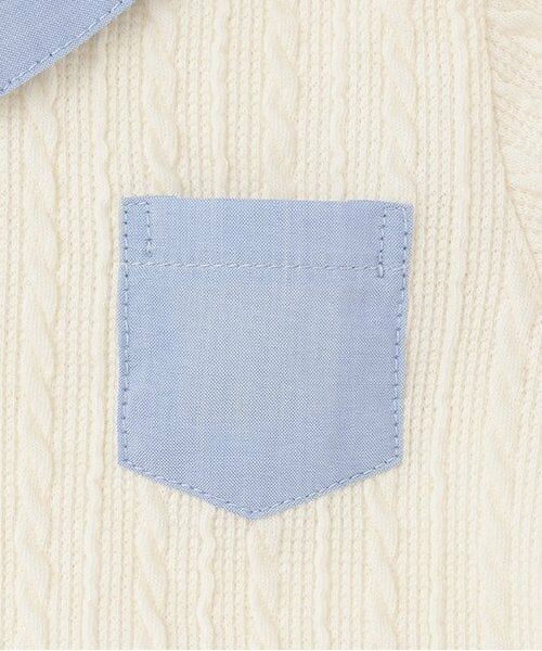 sense of wonder / センス オブ ワンダー ロンパース | ケーブル千鳥2WAYオール | 詳細4