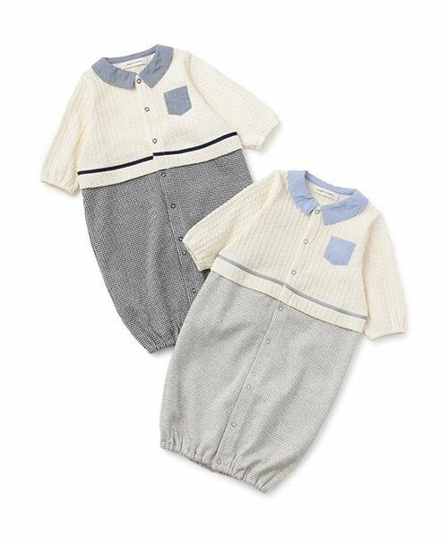 sense of wonder / センス オブ ワンダー ロンパース | ケーブル千鳥2WAYオール | 詳細8