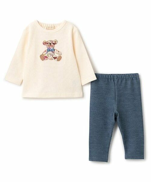 sense of wonder / センス オブ ワンダー ベビー・キッズウエア | キューフォーザズーテディベアスーツ（ECRU(キナリ)）