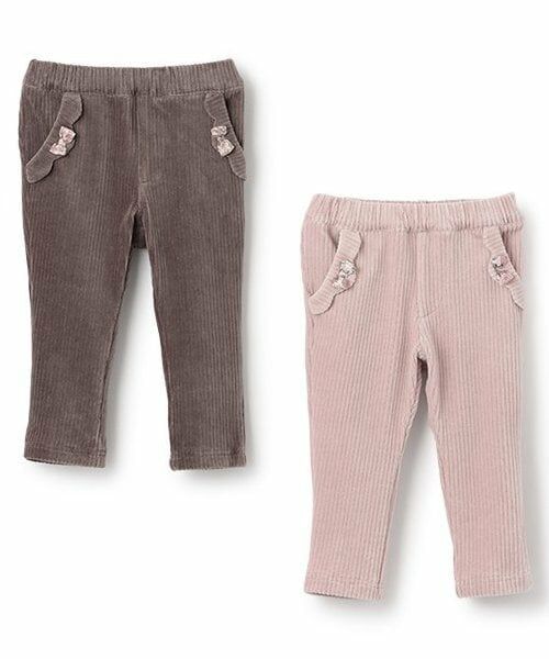 sense of wonder / センス オブ ワンダー その他パンツ | リバティファブリックリボンニットコールパンツ | 詳細8