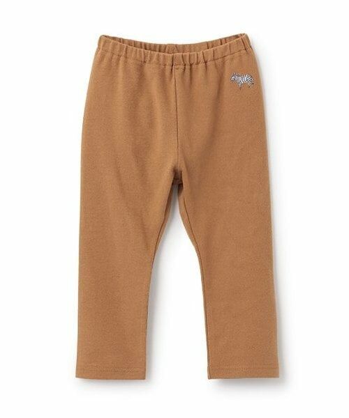 sense of wonder / センス オブ ワンダー レギンス・スパッツ | シマウマシシュウフル丈レギンス（キャメル）