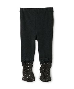 sense of wonder / センス オブ ワンダー レギンス・スパッツ | 裾リボンクシュクシュレギンス