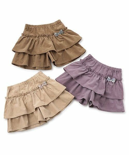 sense of wonder / センス オブ ワンダー ショート・ハーフ・半端丈パンツ | シャツコールフリルキュロット | 詳細6