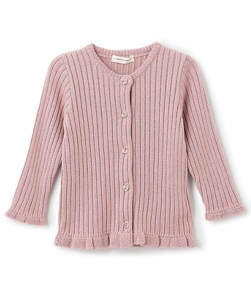 sense of wonder / センス オブ ワンダー カーディガン・ボレロ | ラメテレコカーディガン（ピンク）