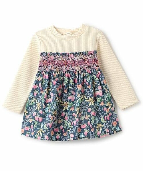 sense of wonder / センス オブ ワンダー その他トップス | Hakubaスモッキングチュニック（紺）