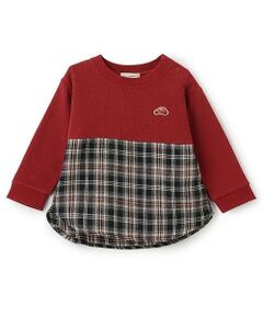 sense of wonder / センス オブ ワンダー スウェット | チェック切替トレーナー