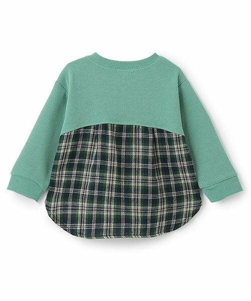 sense of wonder / センス オブ ワンダー スウェット | チェック切替トレーナー | 詳細1